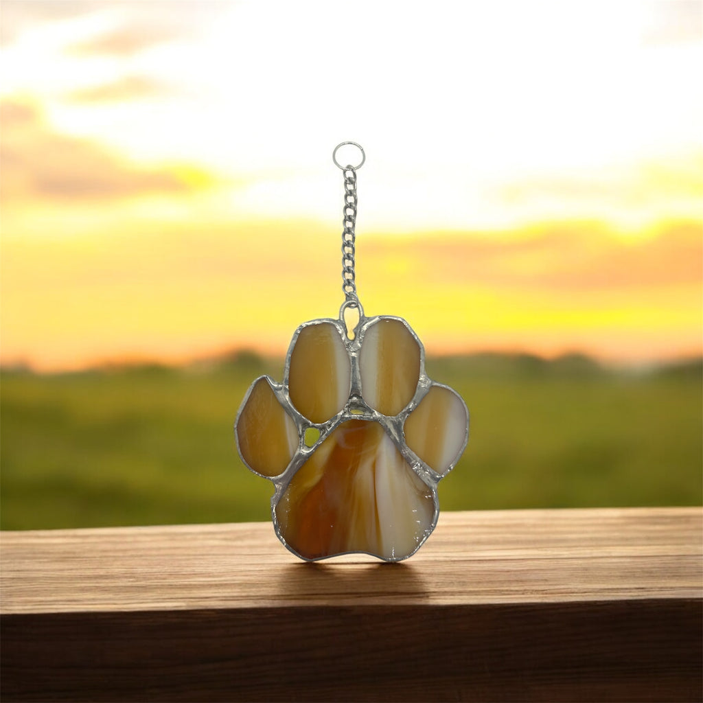 Gift Set - Pet Fresh Wax Melts & Stained Glass Paw